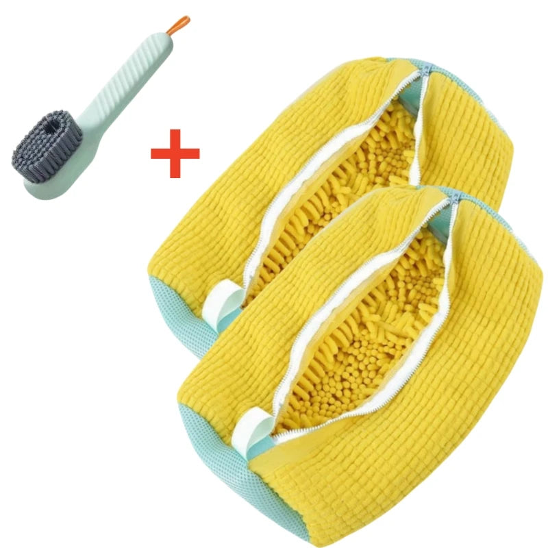 Shoe Washing Machine Bag Set for running shoes, tennis shoes, sneakers, boots, slippers