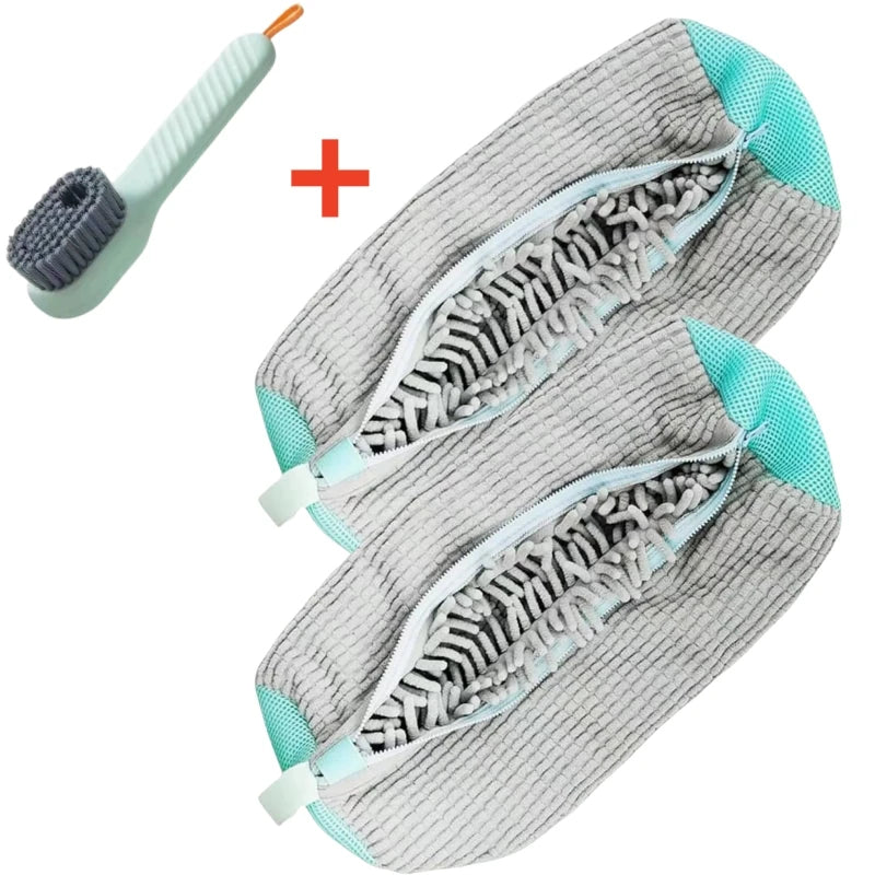 Shoe Washing Machine Bag Set for running shoes, tennis shoes, sneakers, boots, slippers