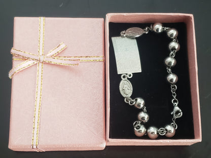 Silver Religious Bracelet