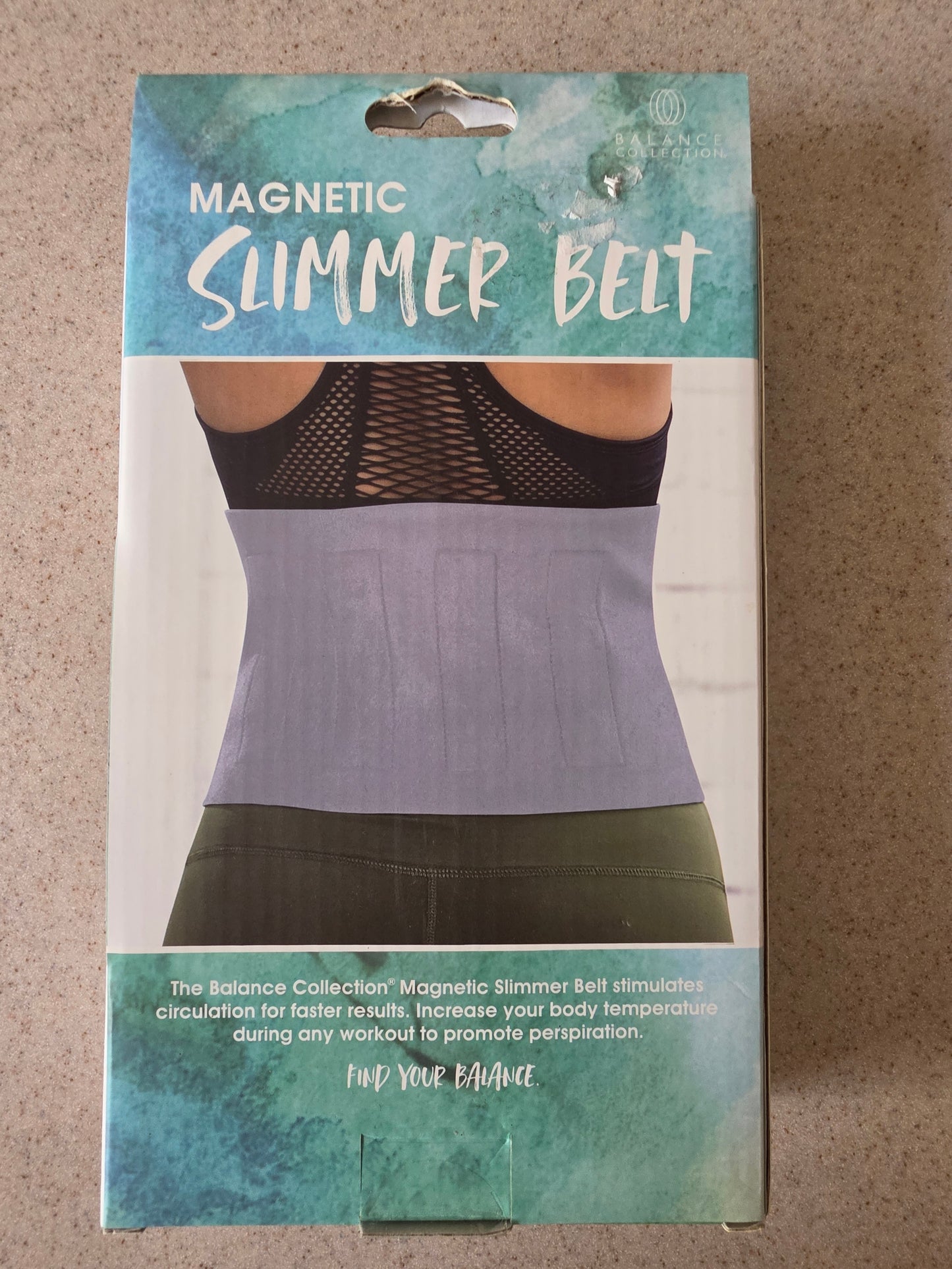 Magnetic Slimmer Belt – Waist Trimmer for Slimming, Calorie Burn & Water Loss – Adjustable Fit Up to 40"