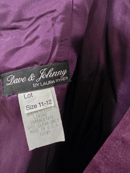 Dave & Johnny by Laura Ryner Evening Dress Style 11377 Size 11/12