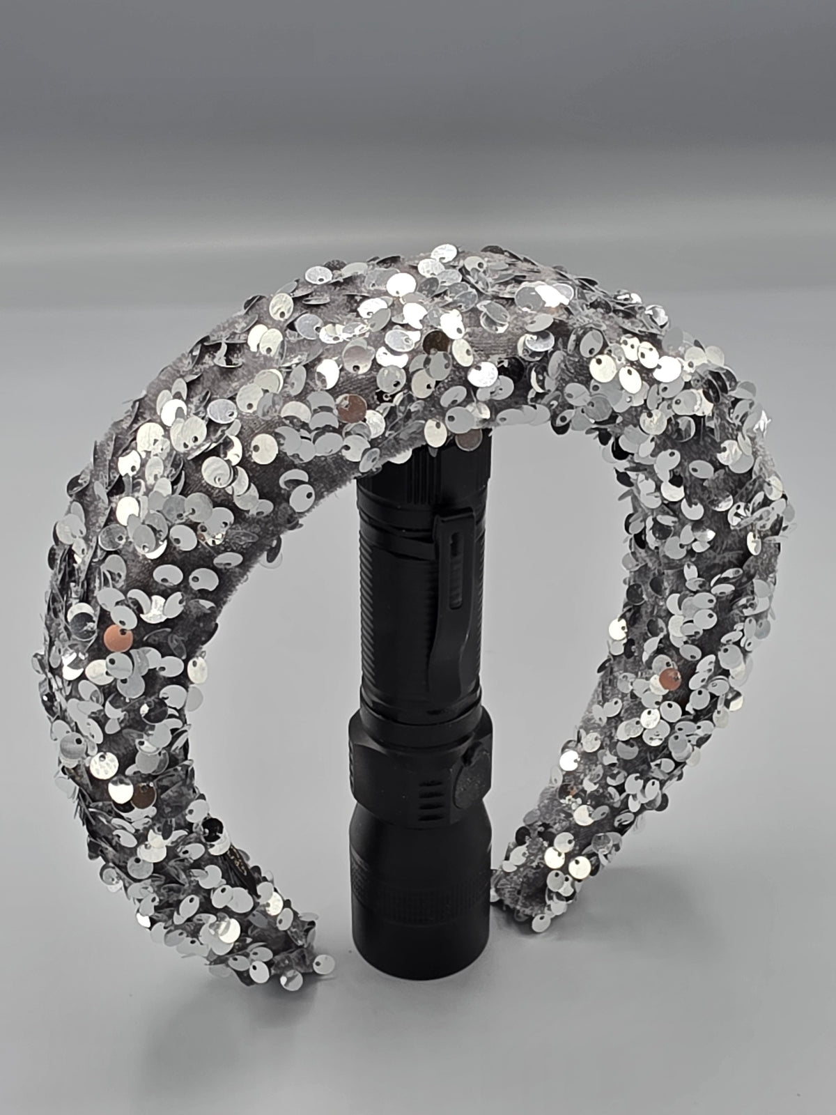 Sequin Crescent Headband