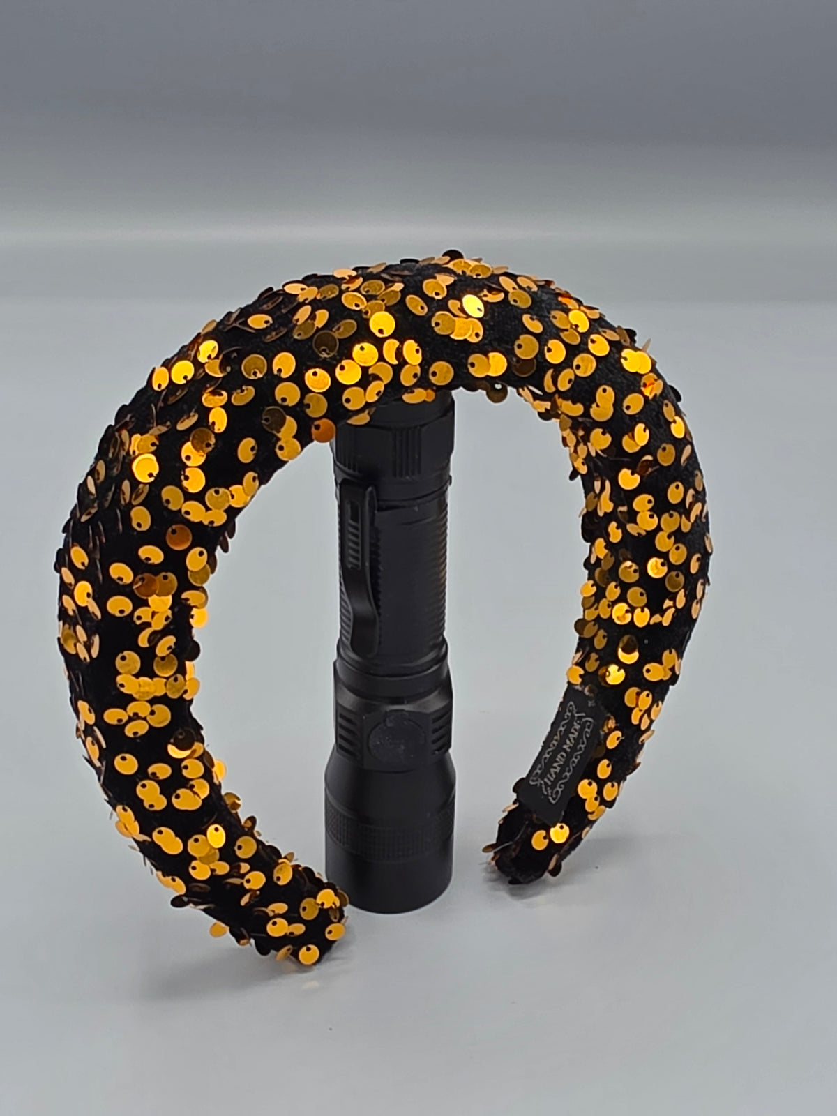 Sequin Crescent Headband