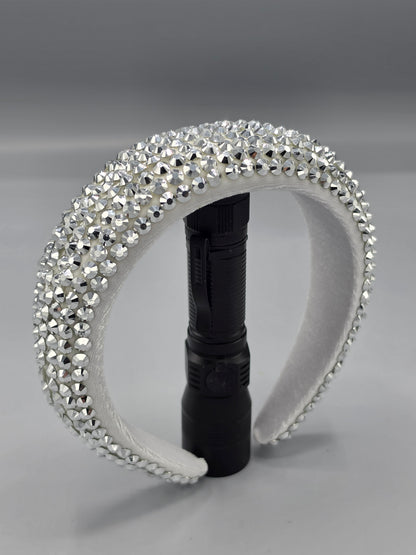 Luxury Crystal Rhinestone Padded Headband