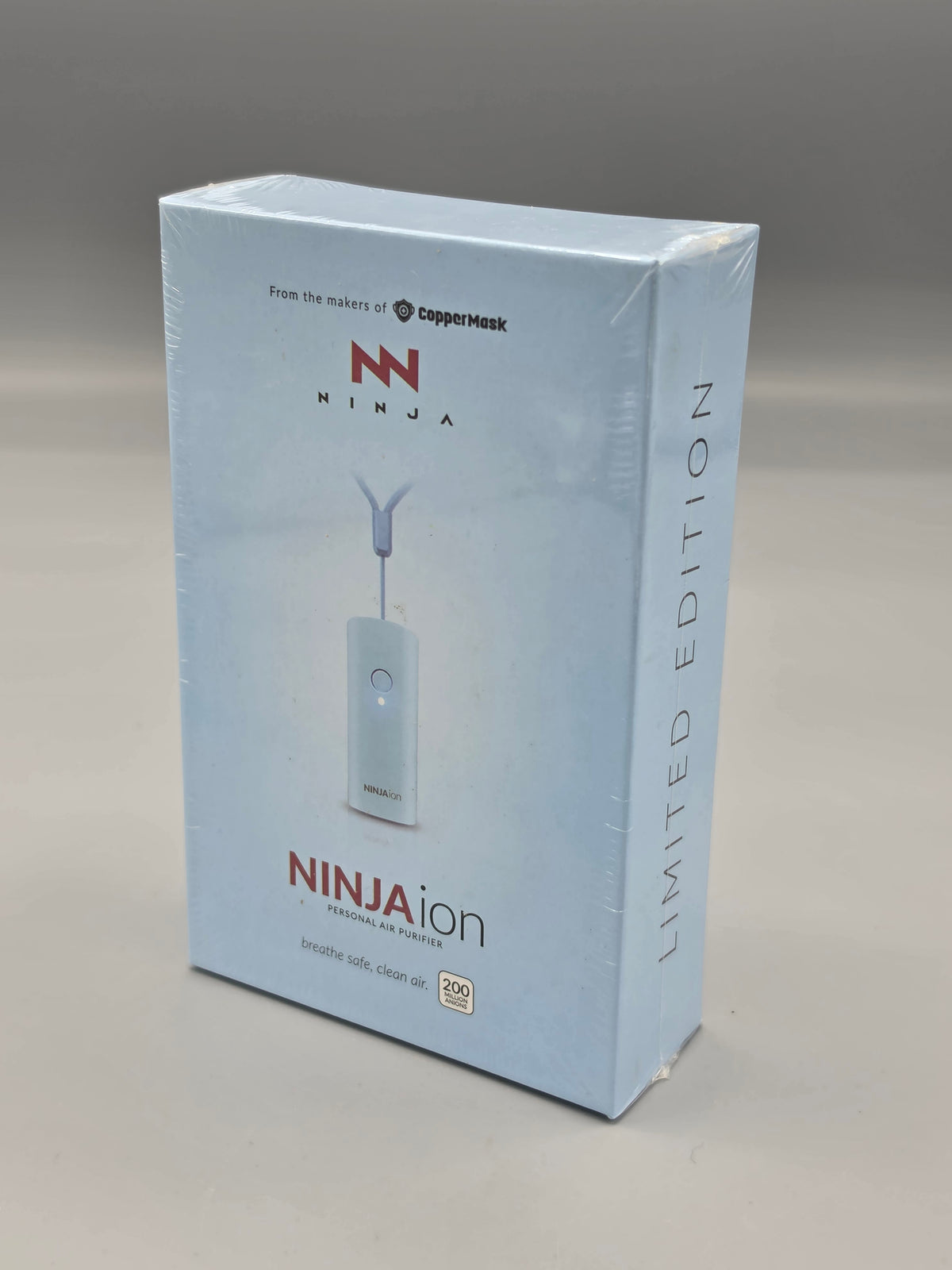 NINJAion Portable Wearable Device | USB Rechargeable | Black, White, Blue & Red Limited Edition