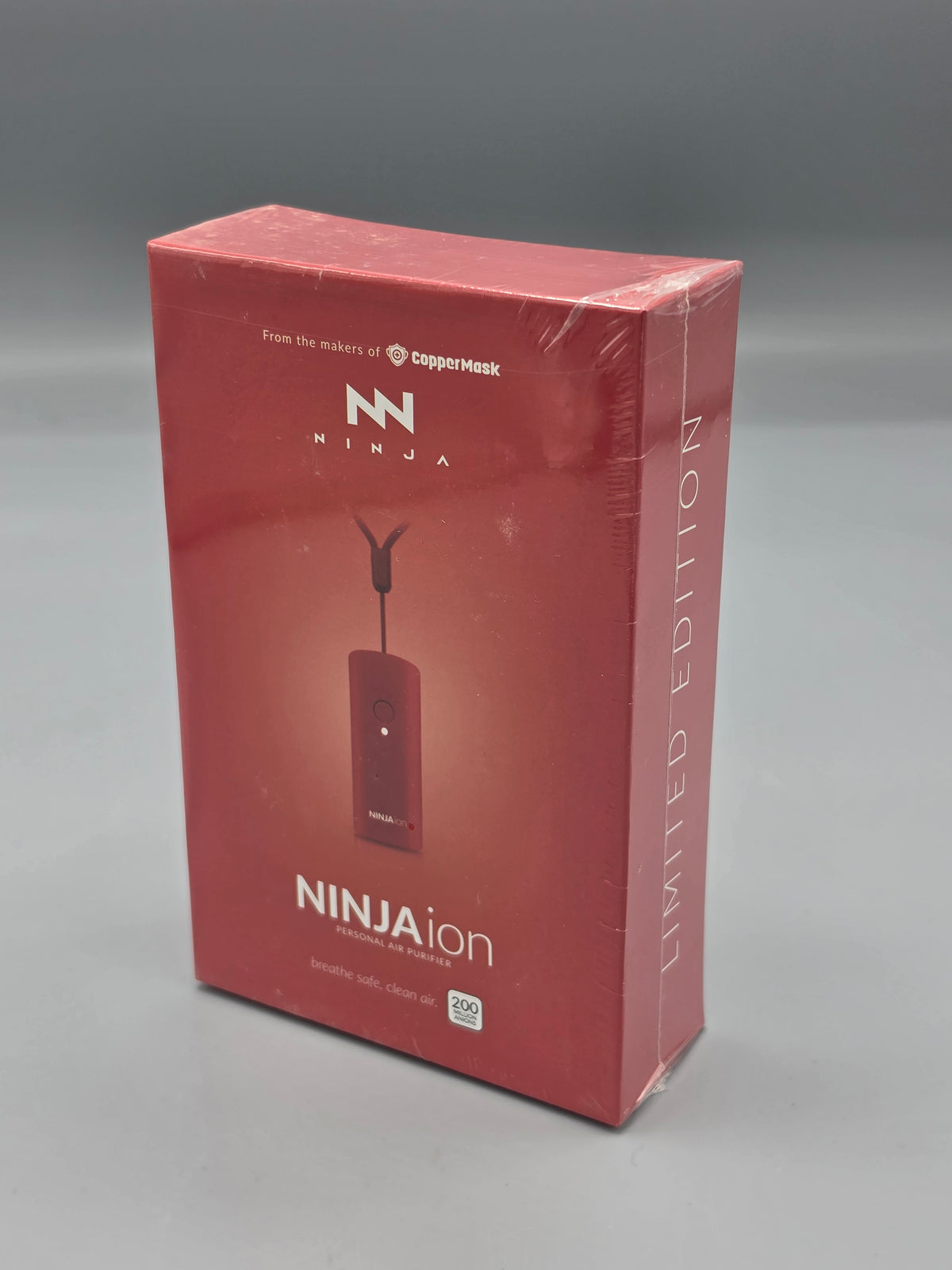 NINJAion Portable Wearable Device | USB Rechargeable | Black, White, Blue & Red Limited Edition