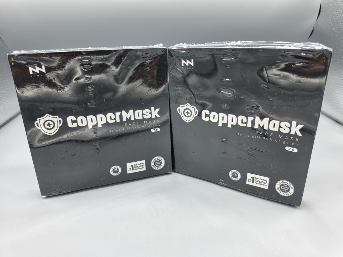 CopperMask 2.0 Reusable Face Covering Kit Made in Korea
