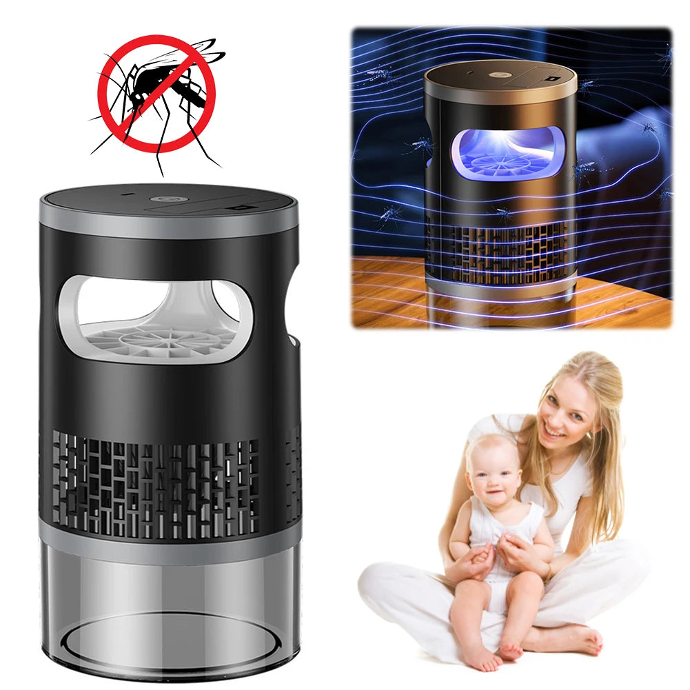Smart Mosquito Killer Lamp with Purple UV Light – Plug‑In, Battery, or Shock Grid Models
