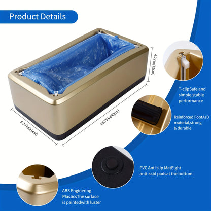 Automatic Shoe Cover Dispenser - Hands-Free and Hygienic