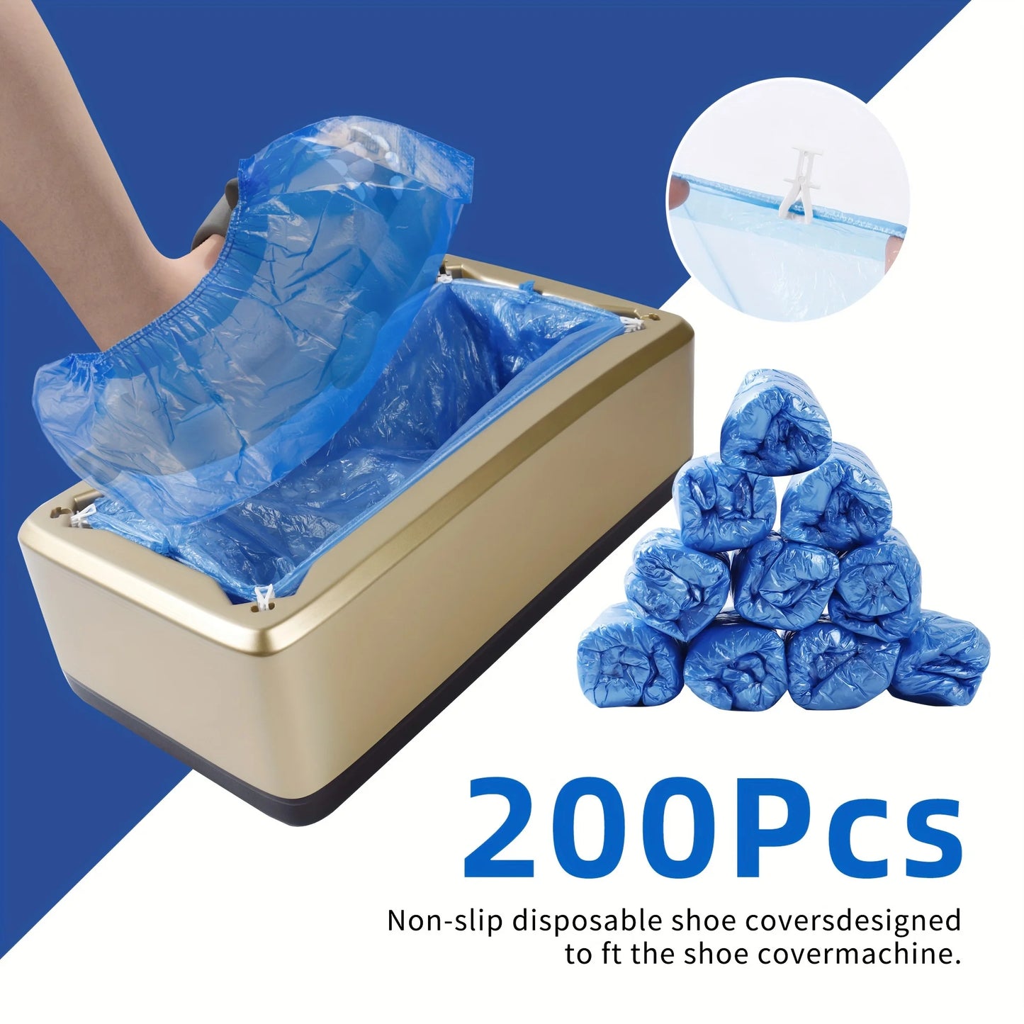 Automatic Shoe Cover Dispenser - Hands-Free and Hygienic