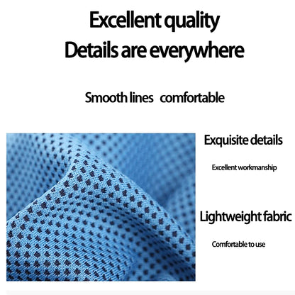 Quick-Dry Sports Cooling Towel 30 x 80 cm - Dark Blue