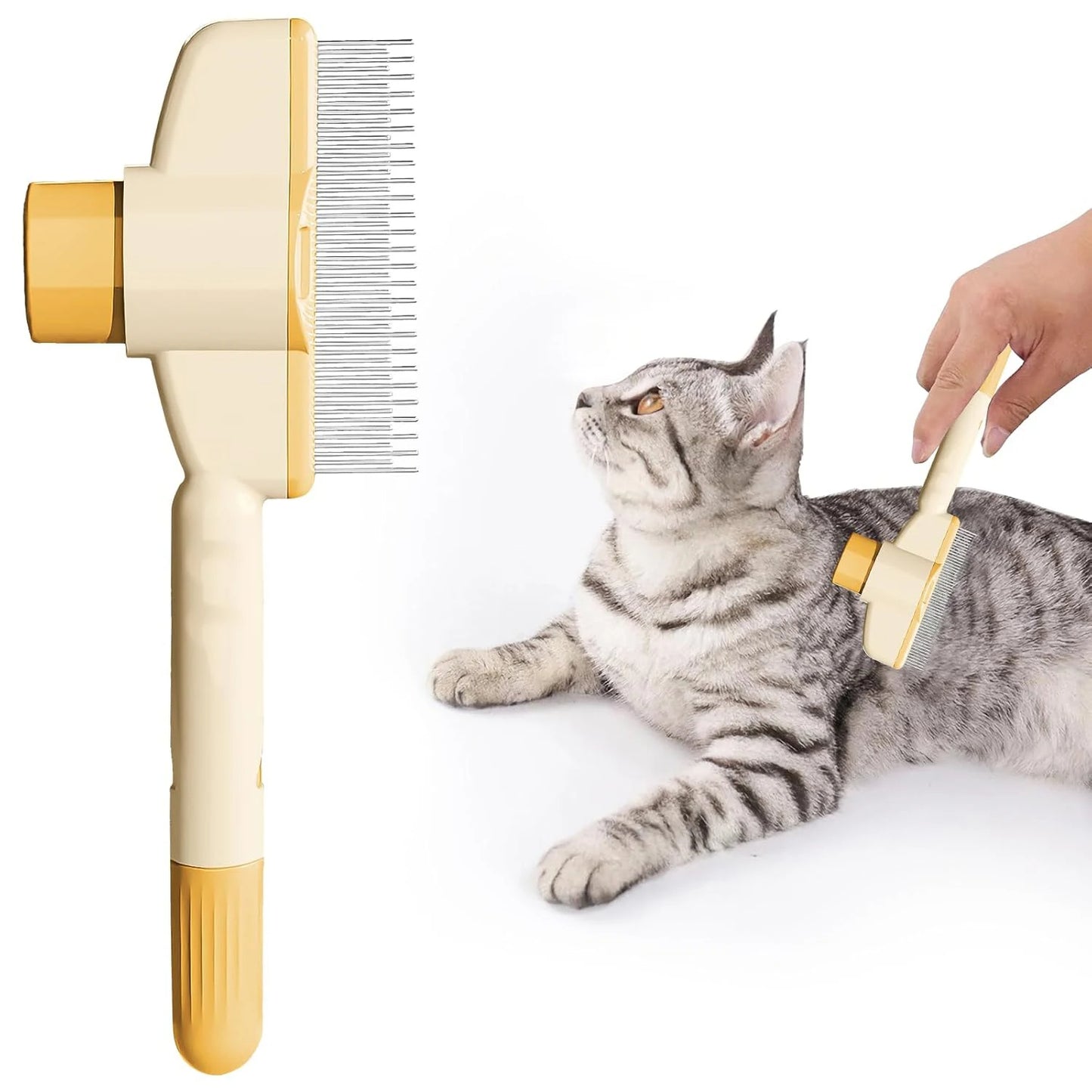 Hair & Flea Comb - For Cats and Dogs.