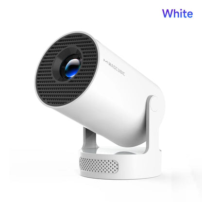 Projector HY300 Pro with WiFi & Bluetooth | 720P HD + 4K Support | Air Mouse Remote | Indoor/Outdoor Home Theater