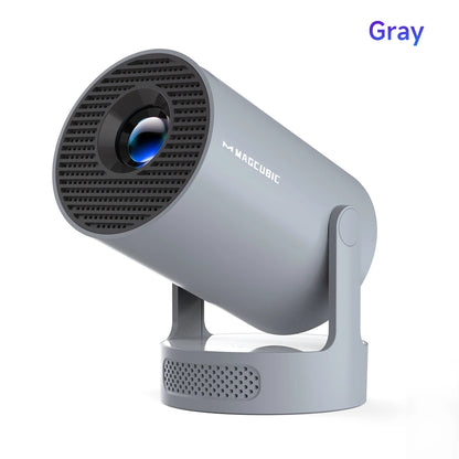 Projector HY300 Pro with WiFi & Bluetooth | 720P HD + 4K Support | Air Mouse Remote | Indoor/Outdoor Home Theater