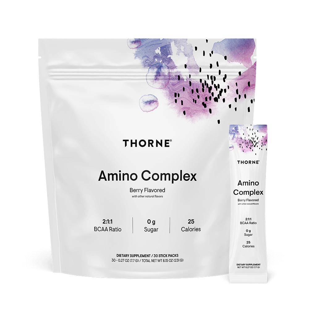 Thorne Amino Complex – Travel Packs (Berry or Lemon)