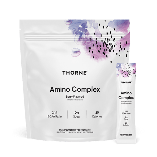 Thorne Amino Complex – Travel Packs (Berry or Lemon)