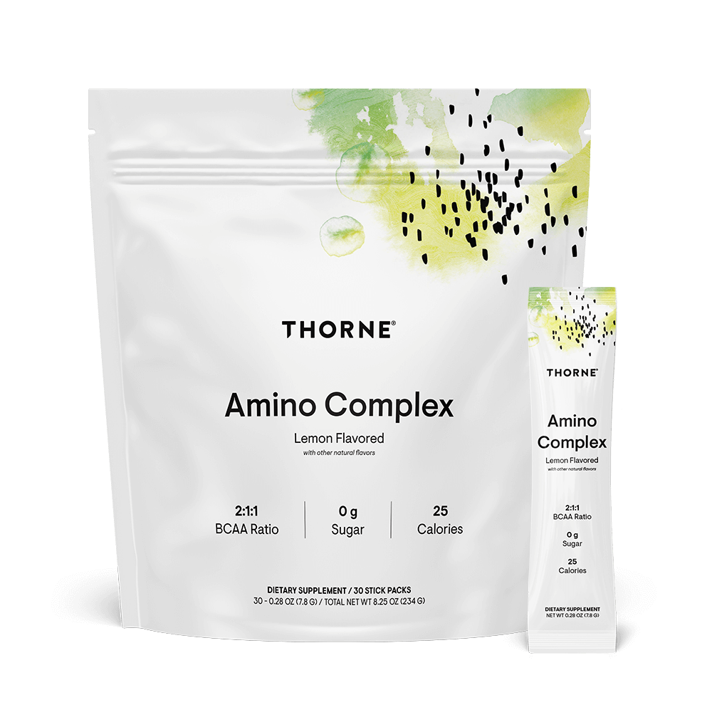 Thorne Amino Complex – Travel Packs (Berry or Lemon)