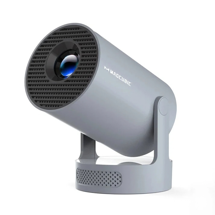 Projector HY300 Pro with WiFi & Bluetooth | 720P HD + 4K Support | Air Mouse Remote | Indoor/Outdoor Home Theater