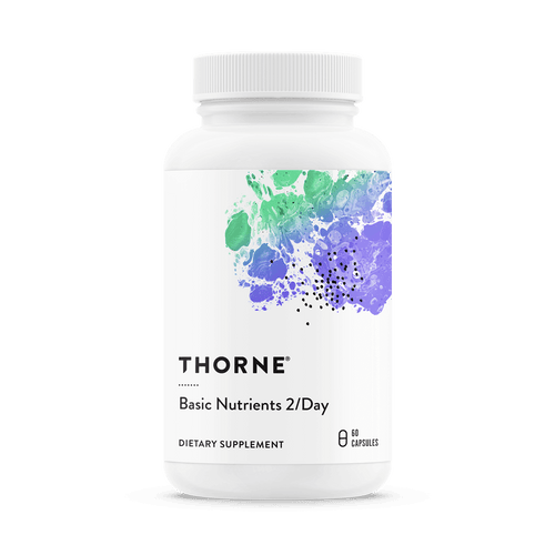 Thorne Basic Nutrients 2/Day – 30 or 60 Servings - GLP-1 Support Multivitamin