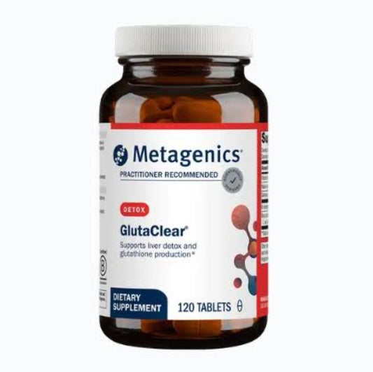Metagenics GlutaClear Dietary Supplement, 120 Tablets