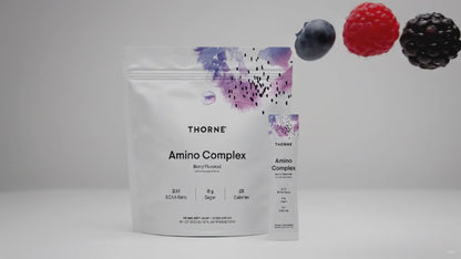 Thorne Amino Complex Travel Packs – Berry & Lemon | 30 Stick