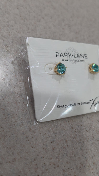 Park Lane Impression Earrings – Boysenberry or Turquoise (Choose)