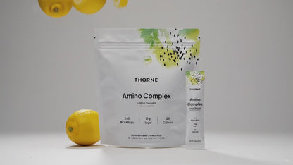 Thorne Amino Complex Travel Packs – Berry & Lemon | 30 Stick