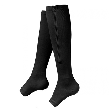 Zipper Compression Socks for Men and Women